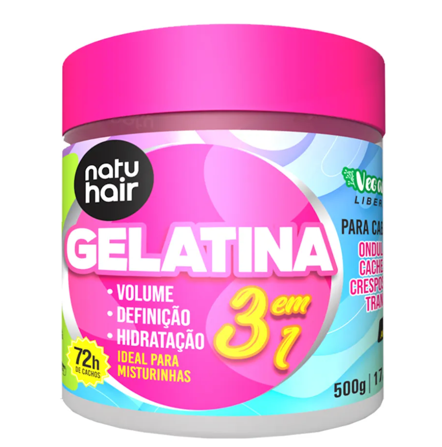 NATUHAIR Gelatina Capilar 3 em 1 - 500g